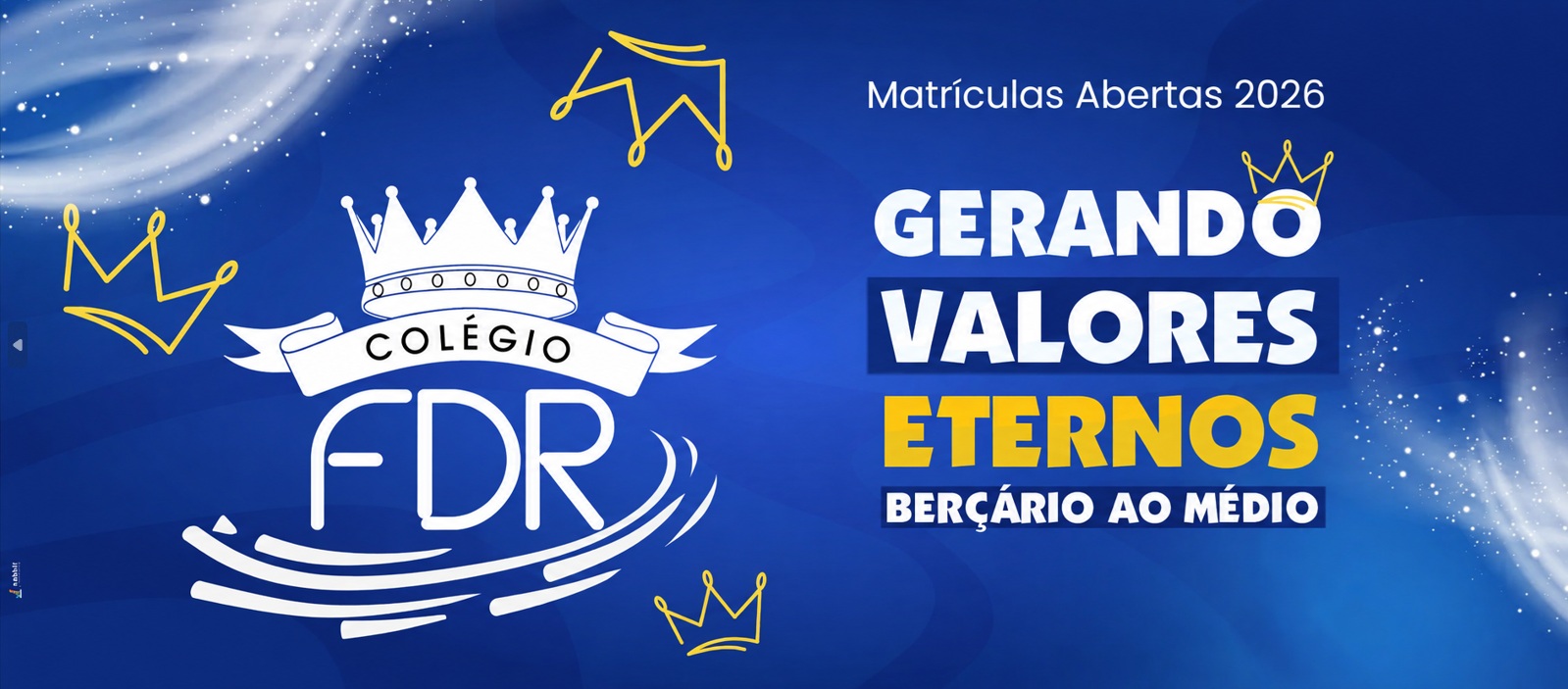 Imagem do banner de matricula 2025